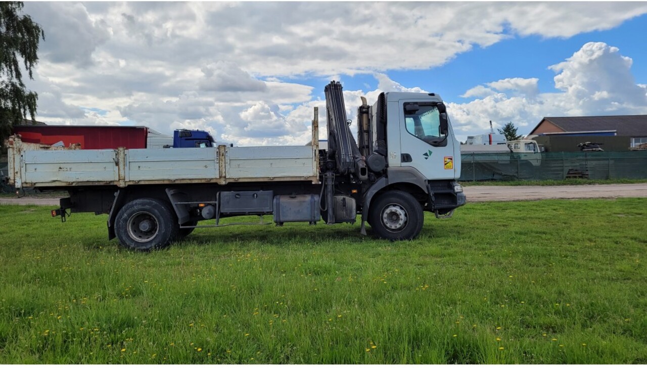 Damperli kamyon, Vinçli kamyon Renault Kerax 270 4x2 Euro 2 Tipper Truck Crane HIAB: fotoğraf 14