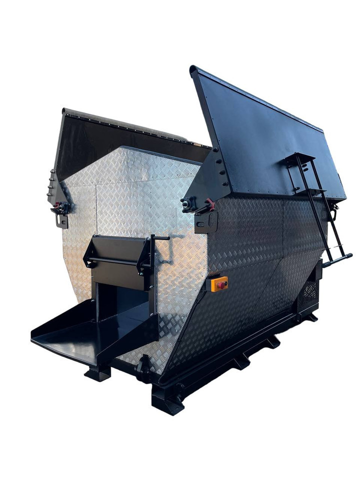 TICAB Asphalt Hot Box from the Manufacturer for 2,8 t, termiskais bunkurs asfaltam HB-2 - Asfalt döşeme aracı: fotoğraf 2 TICAB Asphalt Hot Box from the Manufacturer for 2,8 t, termiskais bunkurs asfaltam HB-2 - Asfalt döşeme aracı: fotoğraf 2