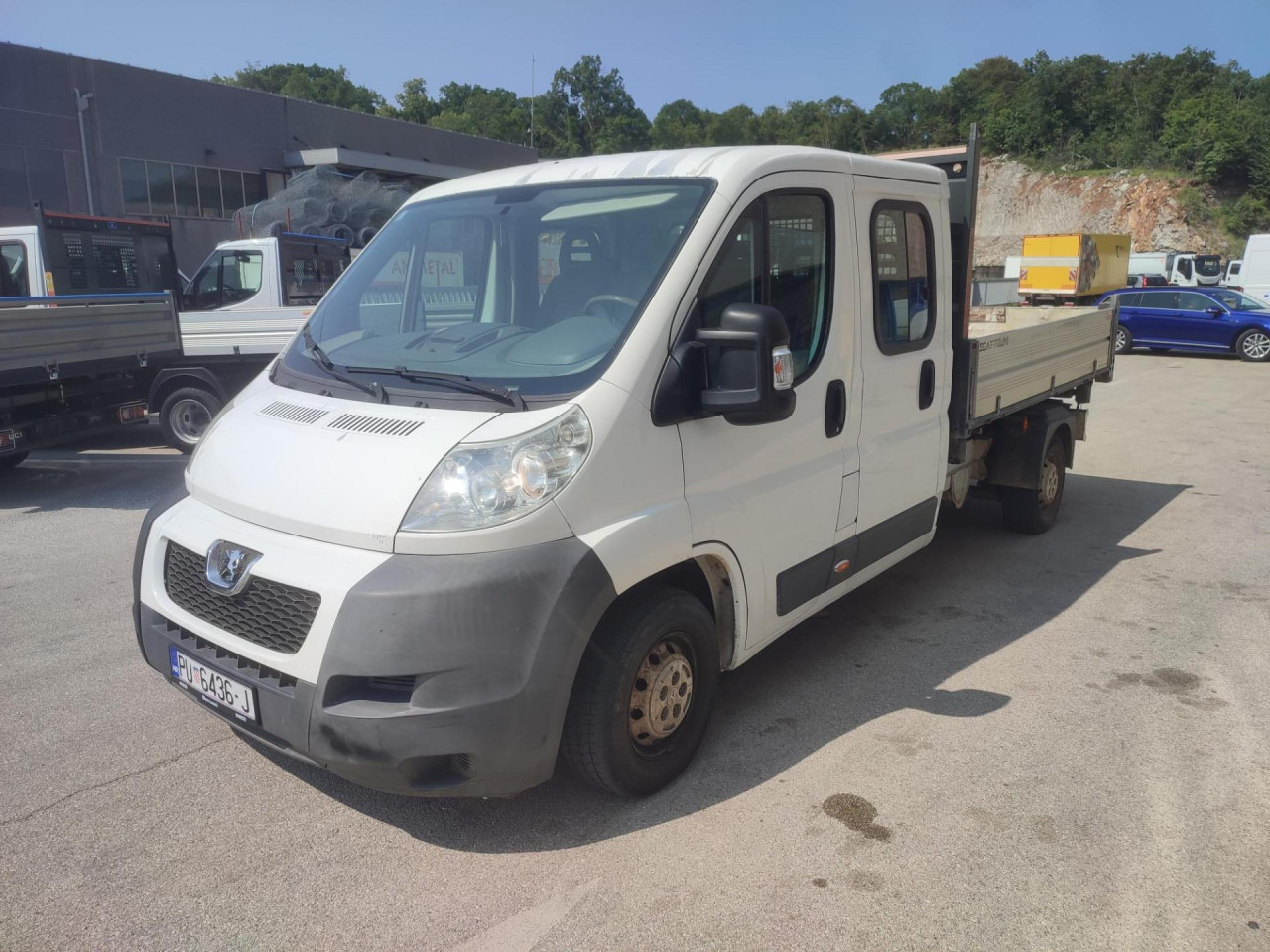 PEUGEOT Boxer 2.2 HDI - Damperli kamyonet, Çift kabin kamyonet: fotoğraf 1 PEUGEOT Boxer 2.2 HDI - Damperli kamyonet, Çift kabin kamyonet: fotoğraf 1
