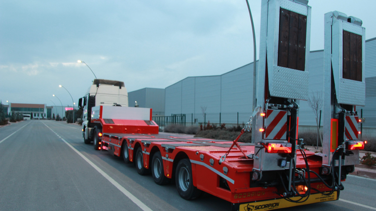 Scorpion Trailer NEW 4 AXLE LOWBED SEMI TRAILER (MANUFACTURER COMPANY) - Alçak çerçeveli platform dorse: fotoğraf 4 Scorpion Trailer NEW 4 AXLE LOWBED SEMI TRAILER (MANUFACTURER COMPANY) - Alçak çerçeveli platform dorse: fotoğraf 4