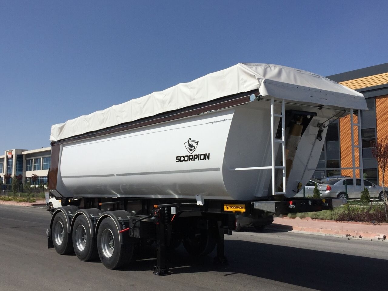 Scorpion Trailer SCORPION TRAILER NEW 3 AXLE TIPPER SEMI TRAILER (MANUFACTURER COMPANY) - Damperli dorse: fotoğraf 5 Scorpion Trailer SCORPION TRAILER NEW 3 AXLE TIPPER SEMI TRAILER (MANUFACTURER COMPANY) - Damperli dorse: fotoğraf 5