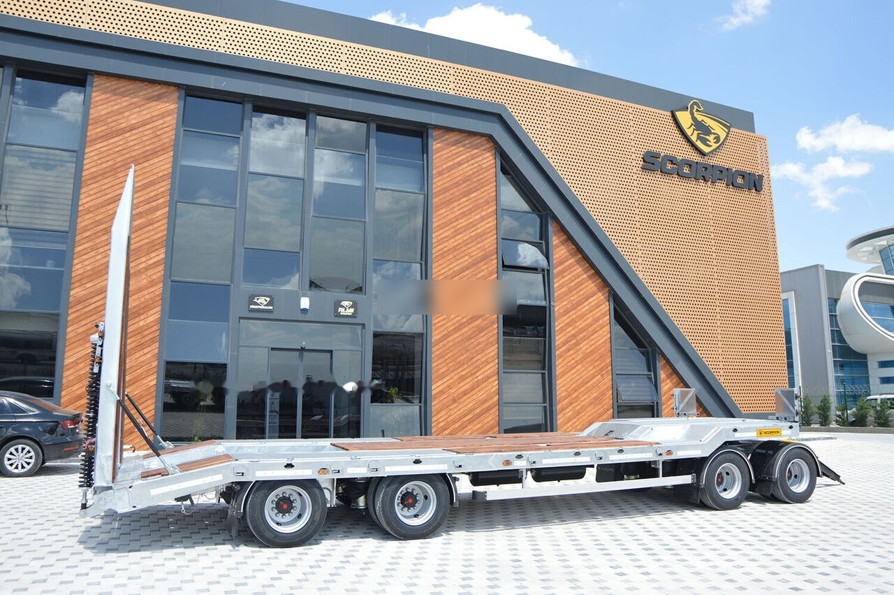 Yeni Alçak çerçeveli platform römork nakliyatı için ağır ekipman Scorpion Trailer SCORPION TRAILER UNUSED 4 AXLE LOWLOADER (MANUFACTURER COMPANY): fotoğraf 6