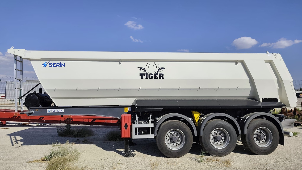 SERIN Tiger HARDOX 28 m³ Tipper Semi-Trailer - Damperli dorse: fotoğraf 5 SERIN Tiger HARDOX 28 m³ Tipper Semi-Trailer - Damperli dorse: fotoğraf 5