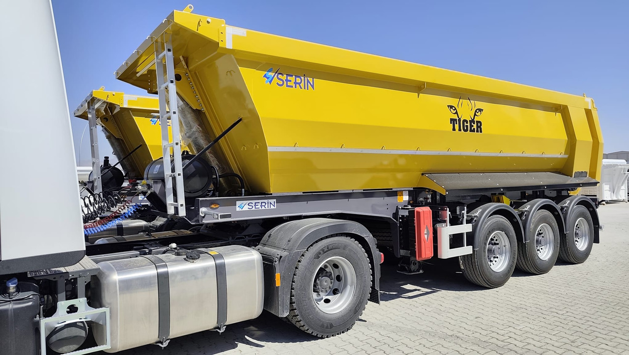SERIN Tiger Hardox Tipper Semi Trailer 20 m³/24 m³ /28 m³ - Damperli dorse: fotoğraf 1 SERIN Tiger Hardox Tipper Semi Trailer 20 m³/24 m³ /28 m³ - Damperli dorse: fotoğraf 1
