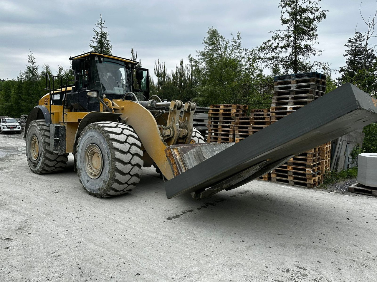 CAT 980K Block Handler,Bucket + forks,Schaufel+Gabel - Tekerlekli yükleyici: fotoğraf 3 CAT 980K Block Handler,Bucket + forks,Schaufel+Gabel - Tekerlekli yükleyici: fotoğraf 3