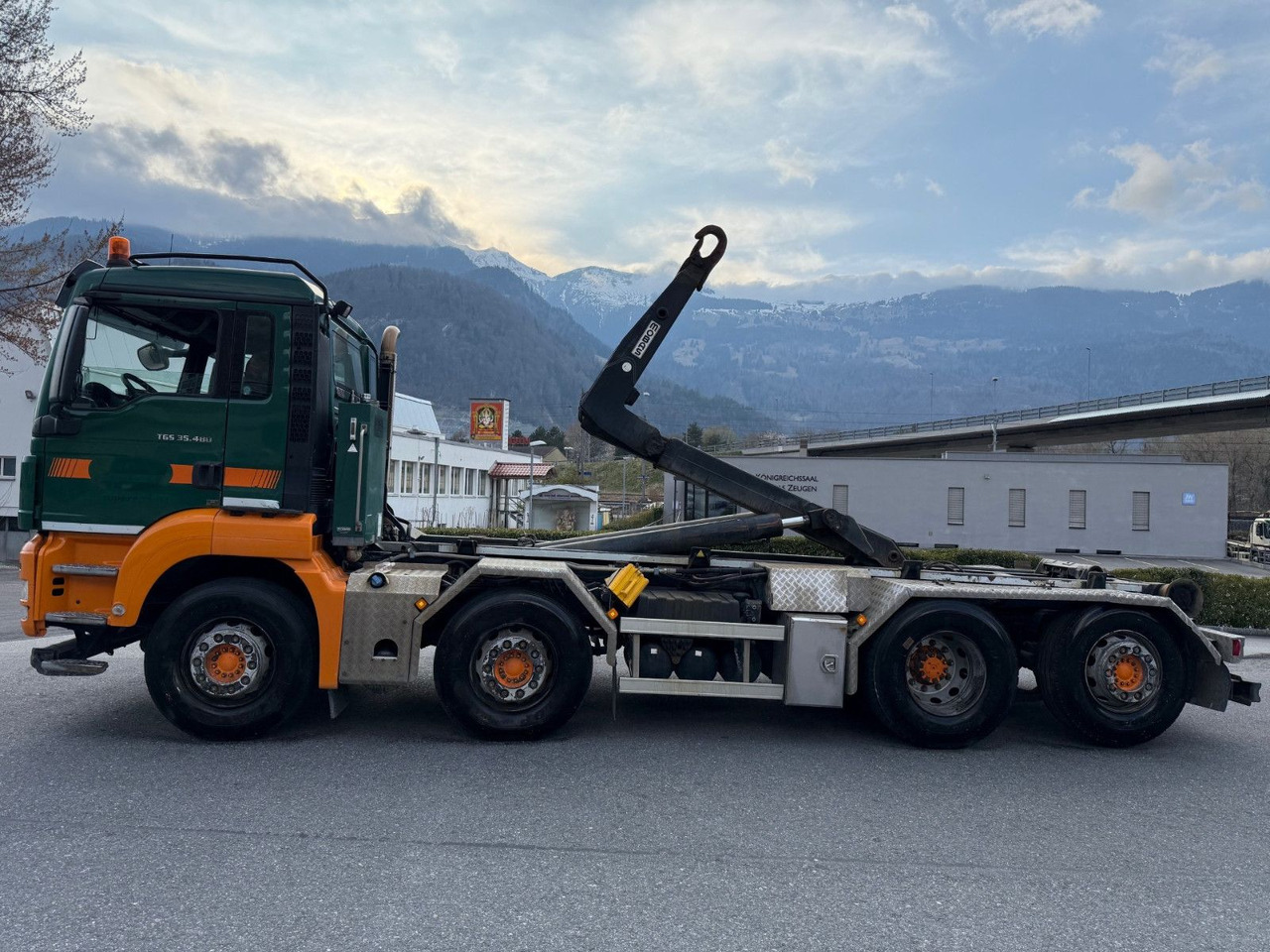 MAN TGS 35.480 8x2, E5, Mobas Abroll - Kancalı yükleyici kamyon: fotoğraf 4 MAN TGS 35.480 8x2, E5, Mobas Abroll - Kancalı yükleyici kamyon: fotoğraf 4