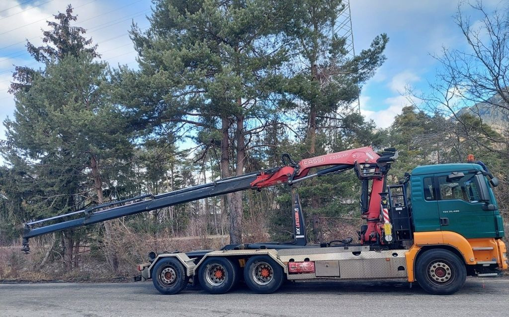 MAN TGS 35.480 8x4, E5, Fassi F235CXP Kran+Abroll MAN TGS 35.480 8x4, E5, Fassi F235CXP Kran+Abroll - Vinçli kamyon, Kancalı yükleyici kamyon: fotoğraf 3 MAN TGS 35.480 8x4, E5, Fassi F235CXP Kran+Abroll MAN TGS 35.480 8x4, E5, Fassi F235CXP Kran+Abroll - Vinçli kamyon, Kancalı yükleyici kamyon: fotoğraf 3