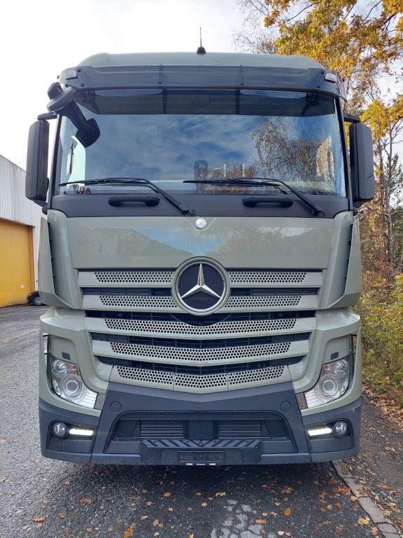Mercedes-Benz Actros 2545 6x2, E6, Effer 265/6S - Vinçli kamyon, Sal/ Açık kasa kamyon: fotoğraf 4 Mercedes-Benz Actros 2545 6x2, E6, Effer 265/6S - Vinçli kamyon, Sal/ Açık kasa kamyon: fotoğraf 4