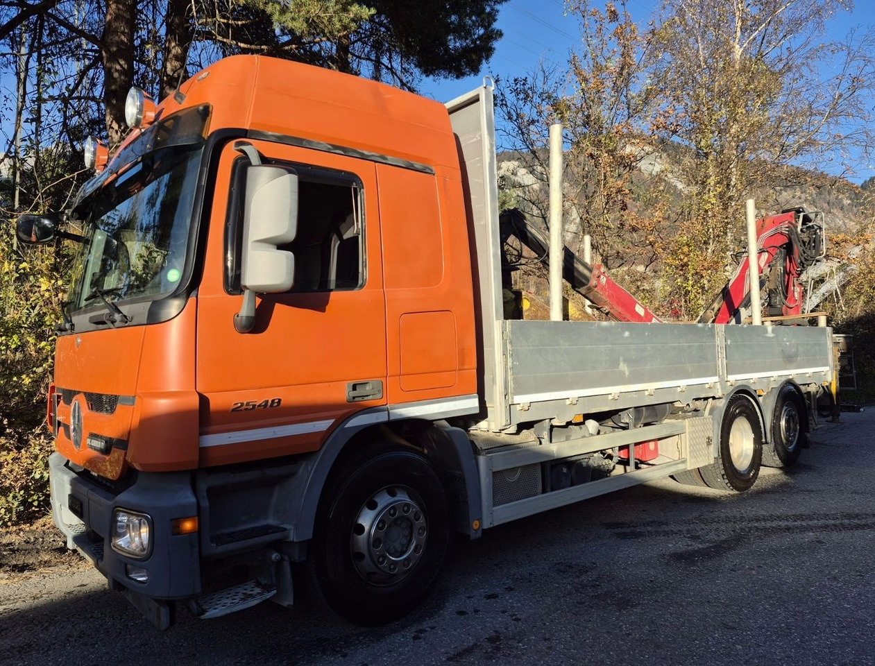 Mercedes-Benz Actros 2548 6x2,E5,MP3,EPS, Penz 25R9,50 Greifer - Vinçli kamyon: fotoğraf 2 Mercedes-Benz Actros 2548 6x2,E5,MP3,EPS, Penz 25R9,50 Greifer - Vinçli kamyon: fotoğraf 2