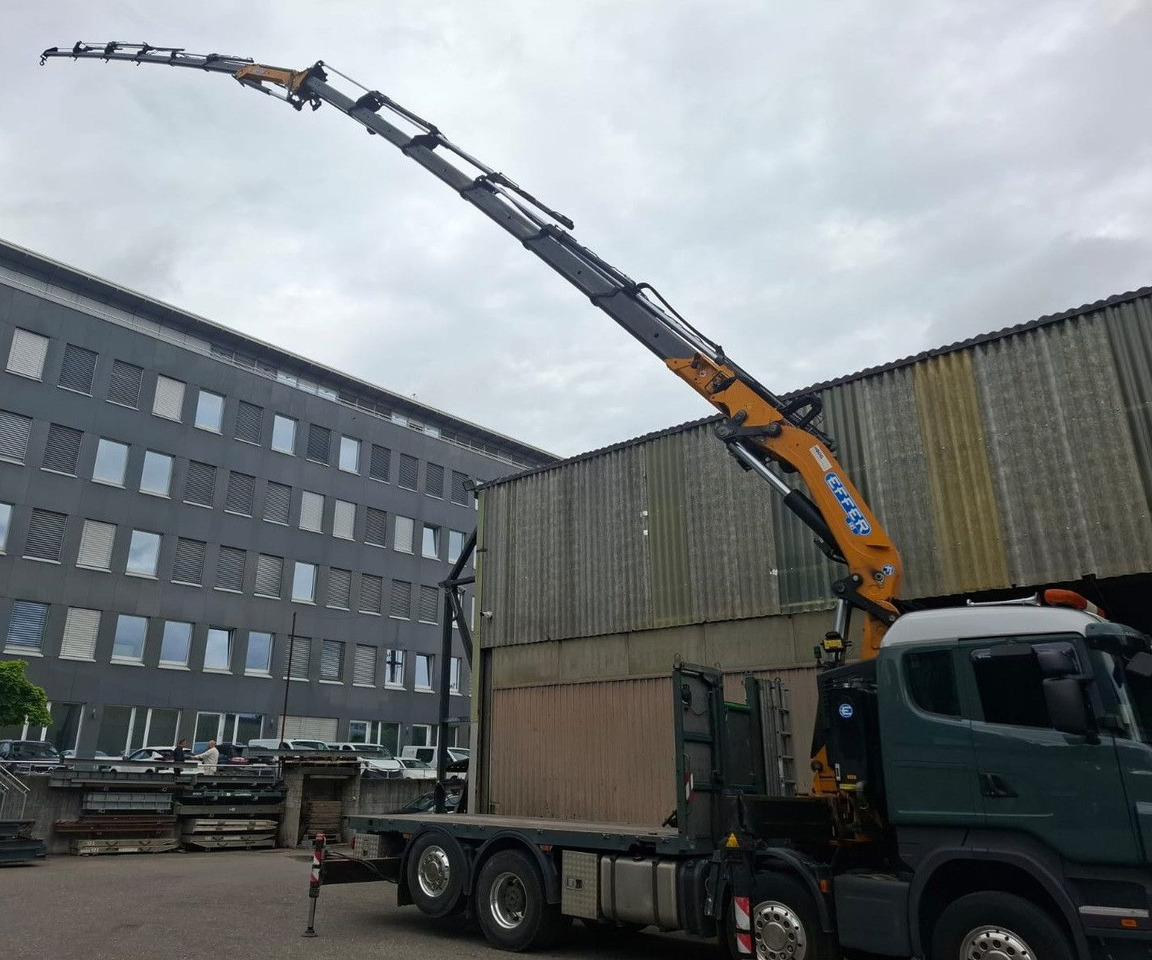 Scania R500 V8 8x2, E5, Effer 585 6S + Flyjib + winch - Vinçli kamyon: fotoğraf 3 Scania R500 V8 8x2, E5, Effer 585 6S + Flyjib + winch - Vinçli kamyon: fotoğraf 3