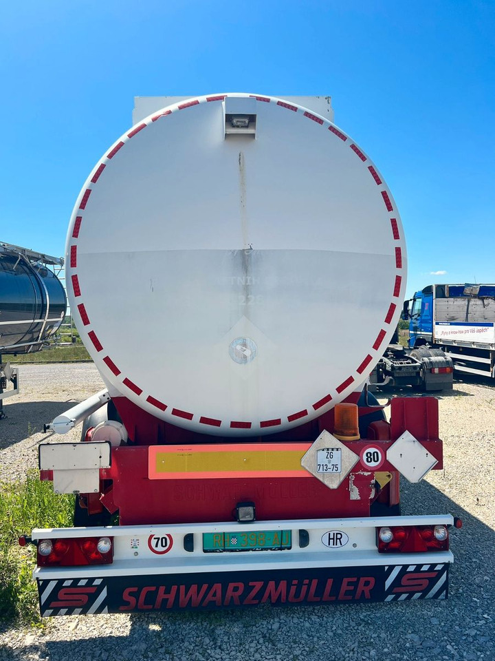 Tanker dorse Schwarzmüller TS 3/E ADR, 6 Kammern Treibstoff Fuel: fotoğraf 6
