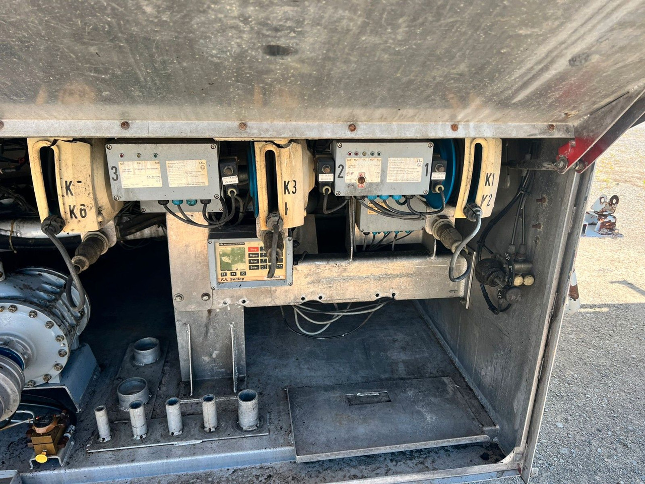 Tanker dorse Schwarzmüller TS 3/E ADR, 6 Kammern Treibstoff Fuel: fotoğraf 7
