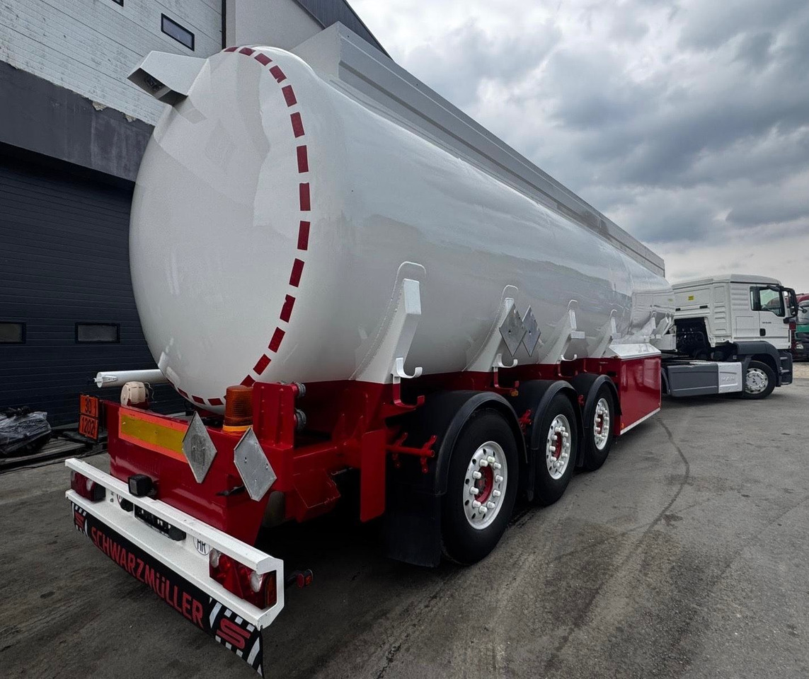 Tanker dorse Schwarzmüller TS 3/E ADR, 6 Kammern Treibstoff Fuel: fotoğraf 8