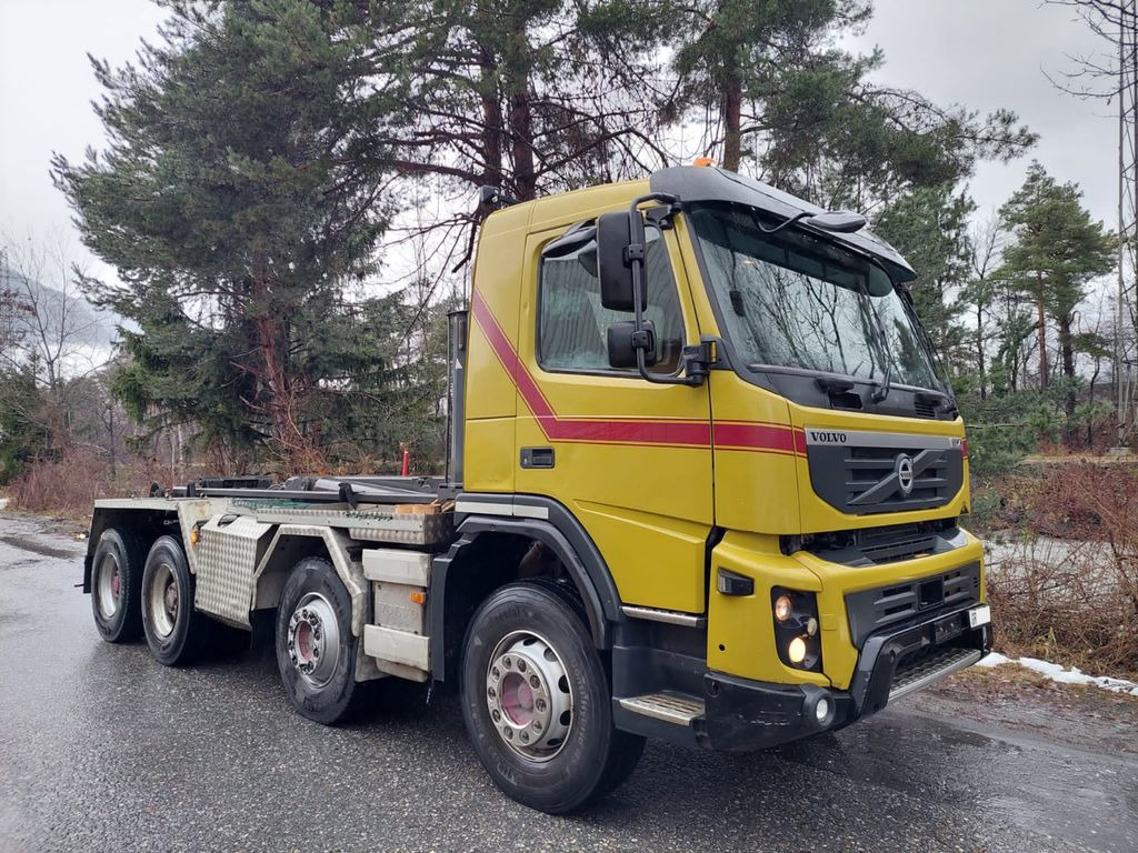 Volvo FMX460 8x4R, E5, Retarder, Abroll Trösch - Kancalı yükleyici kamyon: fotoğraf 1 Volvo FMX460 8x4R, E5, Retarder, Abroll Trösch - Kancalı yükleyici kamyon: fotoğraf 1
