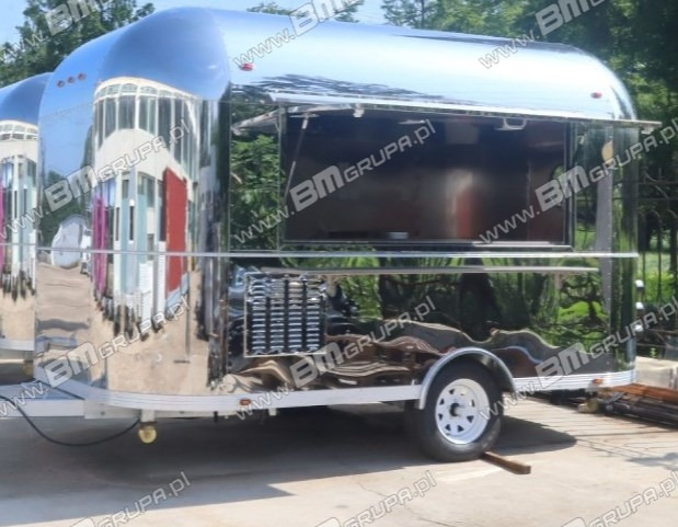 AIR STREAM ! - Imbissanhänger ! Verkaufsanhänger, - Food Truck Imbiswagen , EDELSTAL ! 3,8 M - Büfe karavan: fotoğraf 5 AIR STREAM ! - Imbissanhänger ! Verkaufsanhänger, - Food Truck Imbiswagen , EDELSTAL ! 3,8 M - Büfe karavan: fotoğraf 5