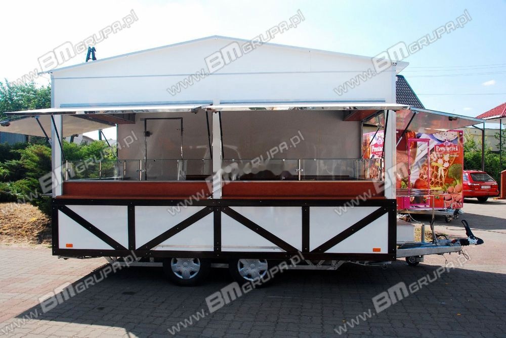 BM Grupa Verkaufsanhänger, Imbissanhänger - Büfe karavan: fotoğraf 1 BM Grupa Verkaufsanhänger, Imbissanhänger - Büfe karavan: fotoğraf 1