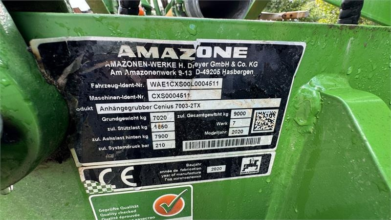 Amazone Cenius 7003 - 2TX Cenius 7003 m. så fordeler - Tırmık: fotoğraf 4 Amazone Cenius 7003 - 2TX Cenius 7003 m. så fordeler - Tırmık: fotoğraf 4