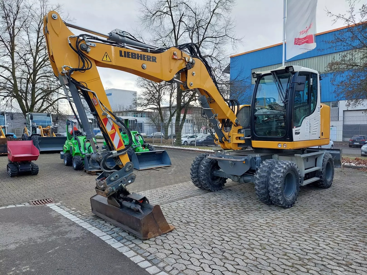 2018 Liebherr A 912 Compact - Tekerlekli ekskavatör: fotoğraf 1 2018 Liebherr A 912 Compact - Tekerlekli ekskavatör: fotoğraf 1