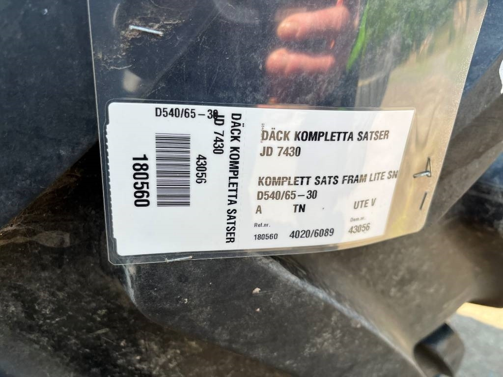 Michelin 540/65R30 till John Deere 7430 - Lastik - Tarım araçları: fotoğraf 2 Michelin 540/65R30 till John Deere 7430 - Lastik - Tarım araçları: fotoğraf 2