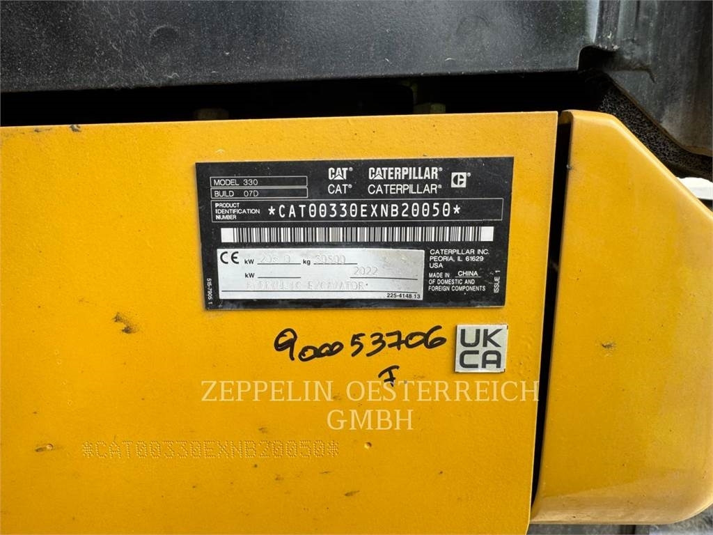 CAT 330-07 - Paletli ekskavatör: fotoğraf 5 CAT 330-07 - Paletli ekskavatör: fotoğraf 5