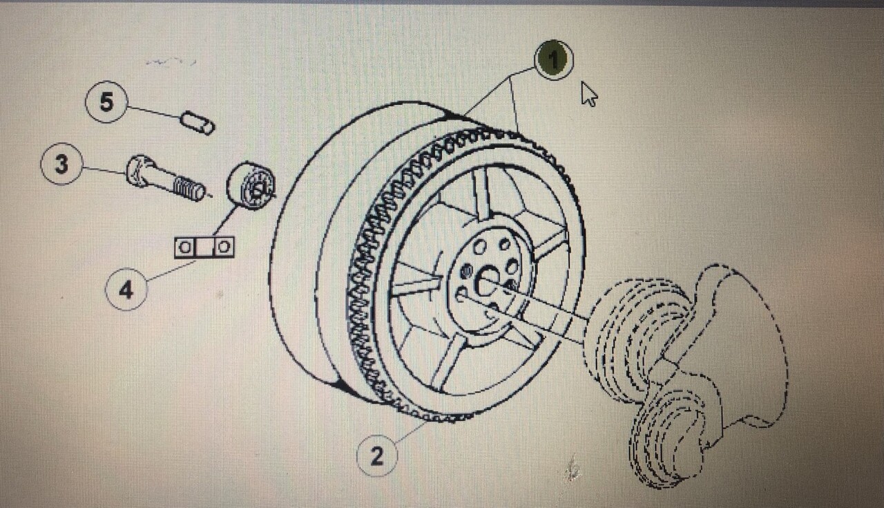 CLAAS 77 0005 375 1/Celtis-koło zamachowe silnika/Celtis 456 Farming 456-426 Cergos 355-335 - Volan - Tarım araçları: fotoğraf 1 CLAAS 77 0005 375 1/Celtis-koło zamachowe silnika/Celtis 456 Farming 456-426 Cergos 355-335 - Volan - Tarım araçları: fotoğraf 1