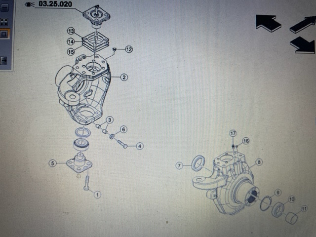 Carraro 25.55s części - Aks ve yedek parça - Tarım araçları: fotoğraf 4 Carraro 25.55s części - Aks ve yedek parça - Tarım araçları: fotoğraf 4