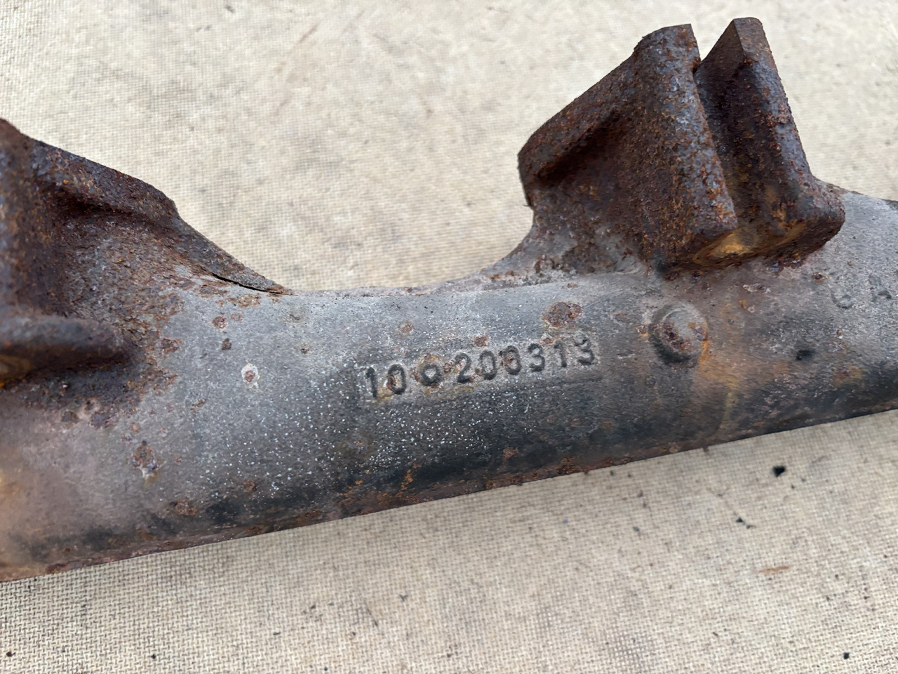 Claas LEXION 780 KOLEKTOR WYDECHOWY 5421420501 - Egzoz manifoldu - Biçerdöver: fotoğraf 2 Claas LEXION 780 KOLEKTOR WYDECHOWY 5421420501 - Egzoz manifoldu - Biçerdöver: fotoğraf 2