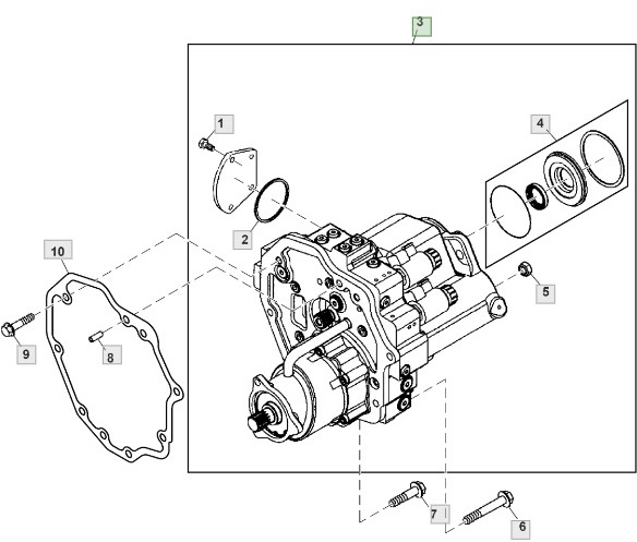 John Deere 3120 3320 3520 3720 - hydrostat silnik hydrostatyczny LVA15190 - Hidrolik motor - Tarım araçları: fotoğraf 1 John Deere 3120 3320 3520 3720 - hydrostat silnik hydrostatyczny LVA15190 - Hidrolik motor - Tarım araçları: fotoğraf 1