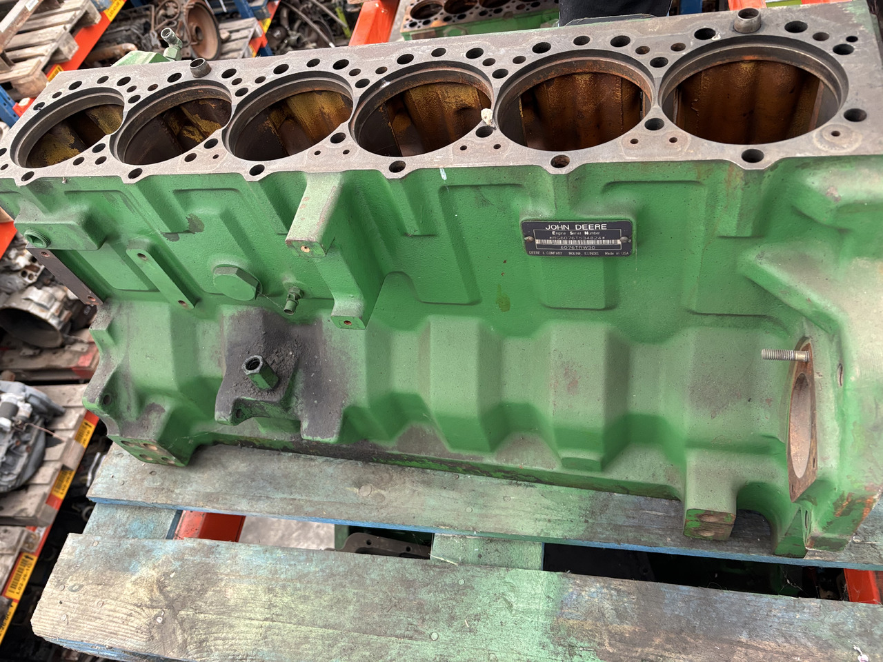 John Deere 7800 Blok Silnika 6076TRW30 6076 TRW 30 R122736 R122737 R122738 - Silindirler bloku - Tarım araçları: fotoğraf 1 John Deere 7800 Blok Silnika 6076TRW30 6076 TRW 30 R122736 R122737 R122738 - Silindirler bloku - Tarım araçları: fotoğraf 1