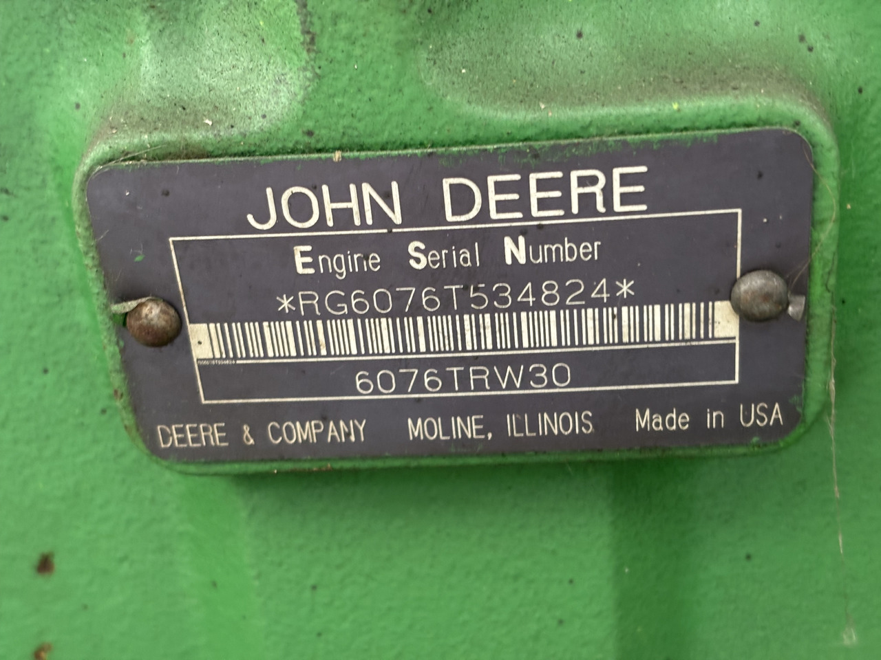 John Deere 7800 Blok Silnika 6076TRW30 6076 TRW 30 R122736 R122737 R122738 - Silindirler bloku - Tarım araçları: fotoğraf 4 John Deere 7800 Blok Silnika 6076TRW30 6076 TRW 30 R122736 R122737 R122738 - Silindirler bloku - Tarım araçları: fotoğraf 4