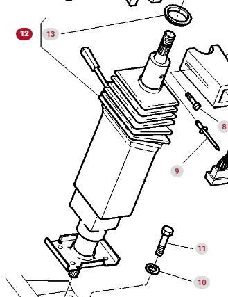 Massey Ferguson 8160 Kolumna Kierownicza CZĘŚCI 3713868M2 - Direksiyon kolonu - Tarım araçları: fotoğraf 2 Massey Ferguson 8160 Kolumna Kierownicza CZĘŚCI 3713868M2 - Direksiyon kolonu - Tarım araçları: fotoğraf 2