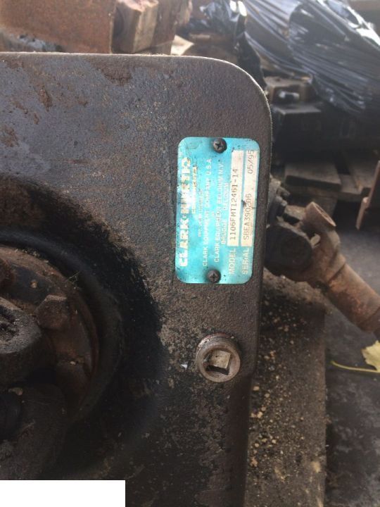 Matbro Tr 250 skrzynia Clark Hurth 1106Fmt12 - Vites kutusu - Teleskopik yükleyici: fotoğraf 1 Matbro Tr 250 skrzynia Clark Hurth 1106Fmt12 - Vites kutusu - Teleskopik yükleyici: fotoğraf 1