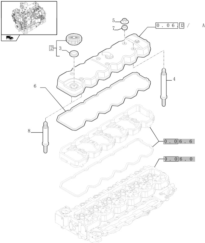 New Holland T6010 Osłona zaworu 2853857 - Sübap - Traktör: fotoğraf 1 New Holland T6010 Osłona zaworu 2853857 - Sübap - Traktör: fotoğraf 1