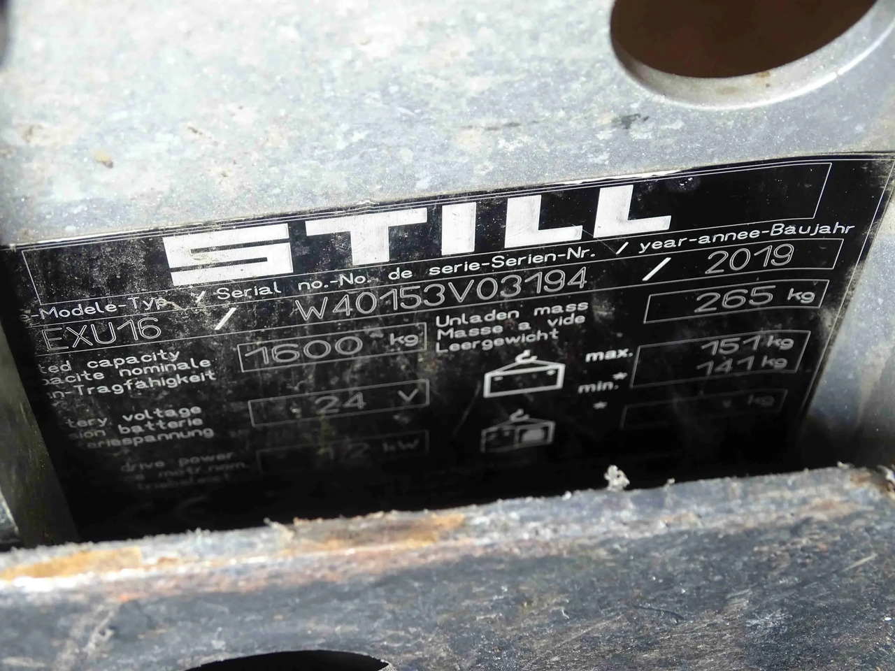 STILL EXU16 - Kullanılan transpalet: fotoğraf 5 STILL EXU16 - Kullanılan transpalet: fotoğraf 5