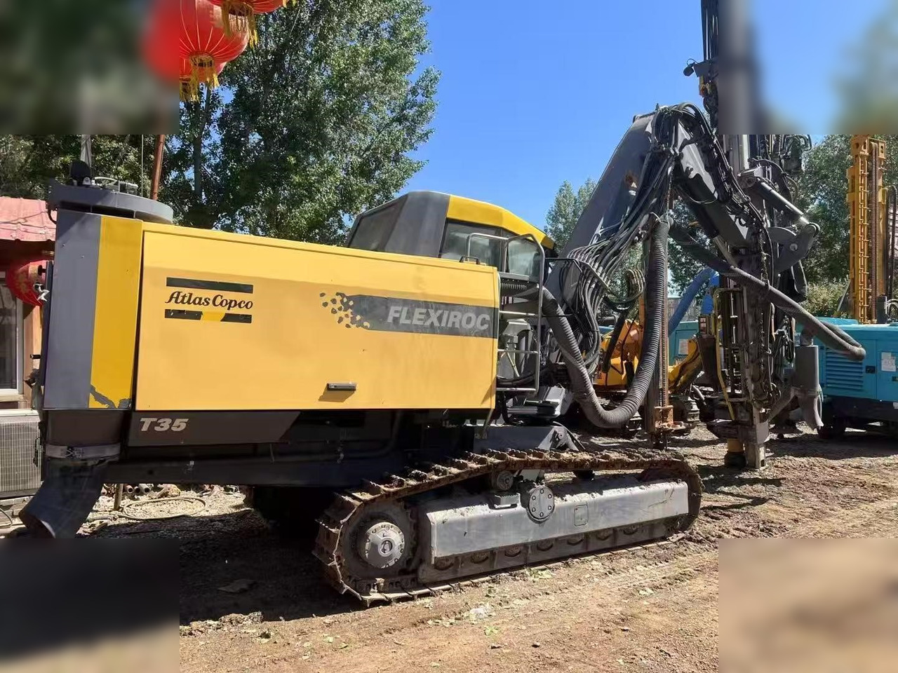 2012 ATLAS COPCO FLEXIROC T35-11 - Burgu makinesi: fotoğraf 1 2012 ATLAS COPCO FLEXIROC T35-11 - Burgu makinesi: fotoğraf 1
