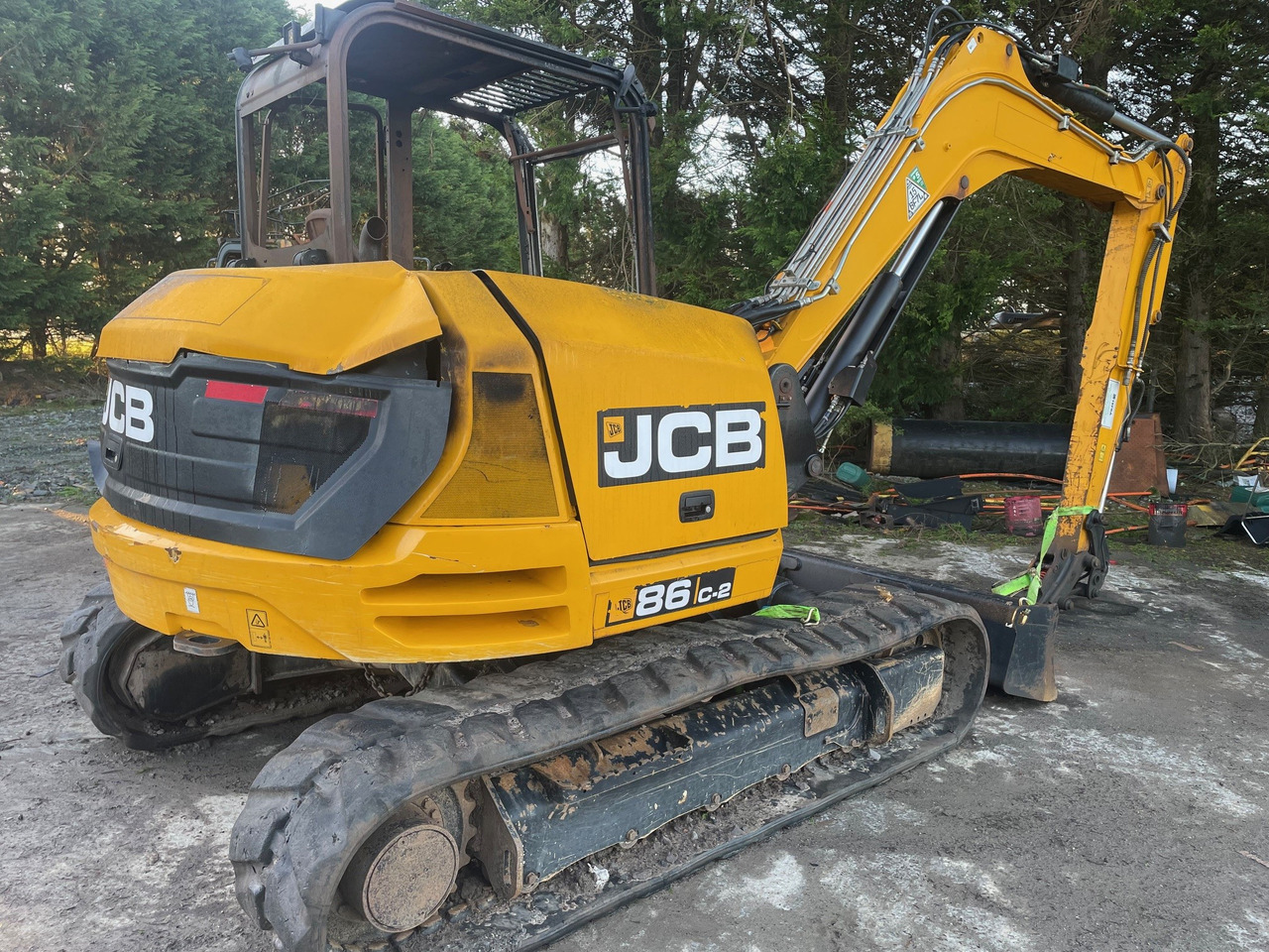 JCB 86C-2 - Paletli ekskavatör: fotoğraf 1 JCB 86C-2 - Paletli ekskavatör: fotoğraf 1
