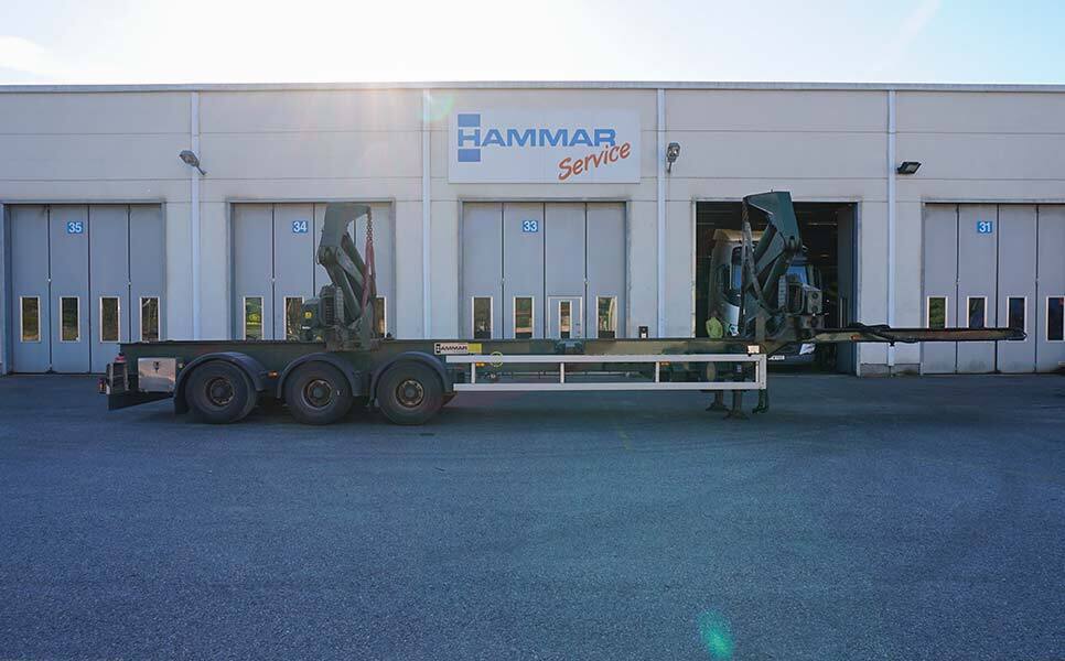 Hammar 195 S, Sideloader, 33 tonnes SWL (20'-40') - Konteynır taşıyıcı/ Yedek karoser dorse: fotoğraf 1 Hammar 195 S, Sideloader, 33 tonnes SWL (20'-40') - Konteynır taşıyıcı/ Yedek karoser dorse: fotoğraf 1