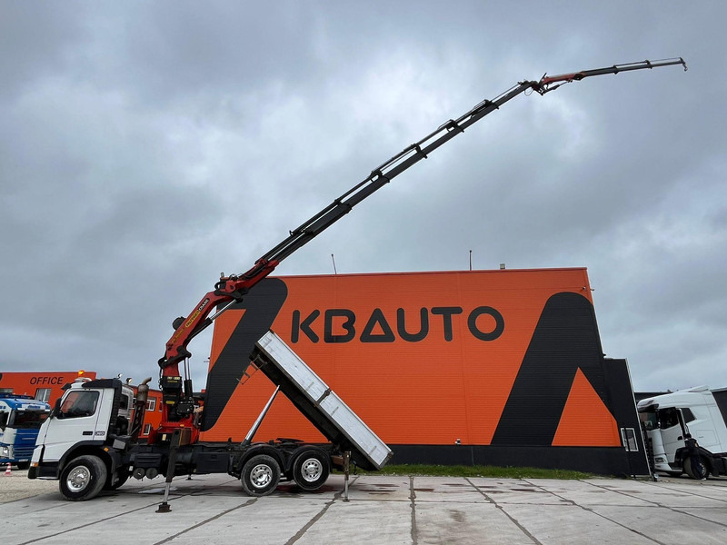 Çekici Volvo FM 12 380 6x2 COMBI - CRANE TIPPER + TRACTOR / PK36002 / BOX L=5206 mm: fotoğraf 9
