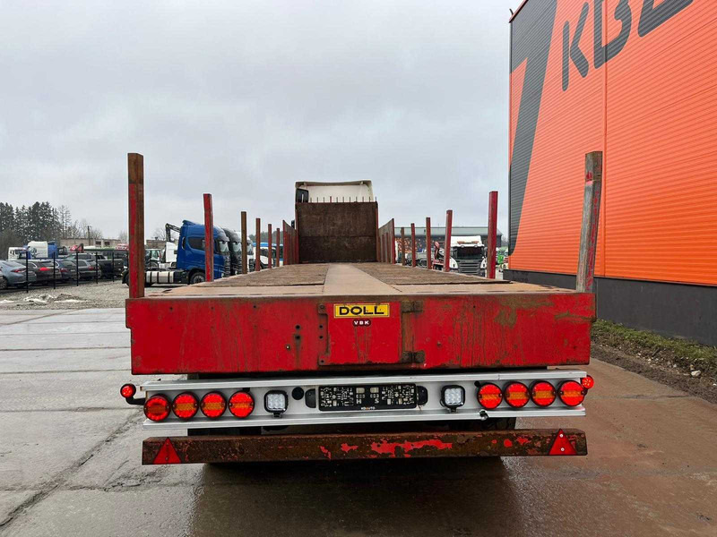 Doll 93 H STEERED AXLES / PLATFORM L=13463 / EXTENDABLE - Açık/ Sal dorse: fotoğraf 5 Doll 93 H STEERED AXLES / PLATFORM L=13463 / EXTENDABLE - Açık/ Sal dorse: fotoğraf 5