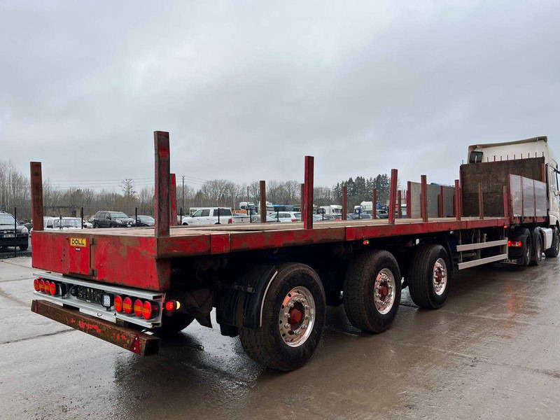Doll 93 H STEERED AXLES / PLATFORM L=13463 / EXTENDABLE - Açık/ Sal dorse: fotoğraf 4 Doll 93 H STEERED AXLES / PLATFORM L=13463 / EXTENDABLE - Açık/ Sal dorse: fotoğraf 4