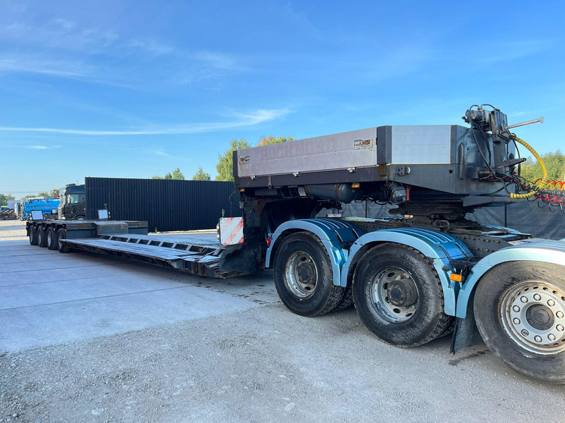 Goldhofer STZ-VL4 Extendable / All axles hydraulically forced steered - Alçak çerçeveli platform dorse: fotoğraf 2 Goldhofer STZ-VL4 Extendable / All axles hydraulically forced steered - Alçak çerçeveli platform dorse: fotoğraf 2