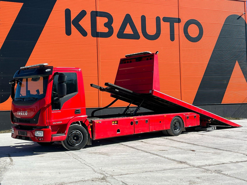 Iveco Eurocargo 120-220L 4x2 WY 2500 kg / PLATFORM L=6570 mm / W=2300 mm / WINCH - Araba taşıyıcı kamyon: fotoğraf 2 Iveco Eurocargo 120-220L 4x2 WY 2500 kg / PLATFORM L=6570 mm / W=2300 mm / WINCH - Araba taşıyıcı kamyon: fotoğraf 2