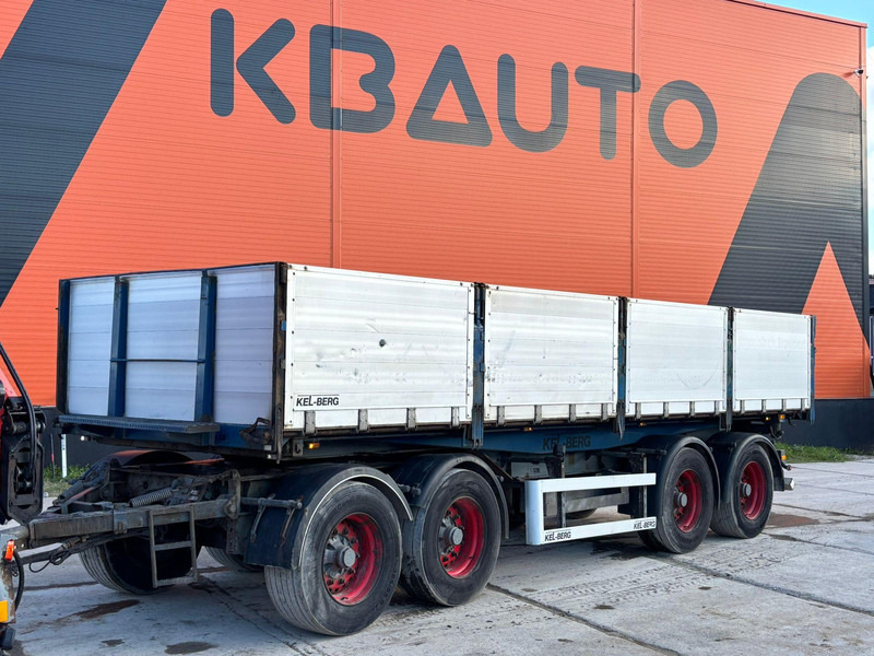 KEL-BERG D32B4 BPW AXLES / EXTENDABLE DRAWBAR / BOX L=7605 mm - Platform/ Açık kasa römork: fotoğraf 1 KEL-BERG D32B4 BPW AXLES / EXTENDABLE DRAWBAR / BOX L=7605 mm - Platform/ Açık kasa römork: fotoğraf 1