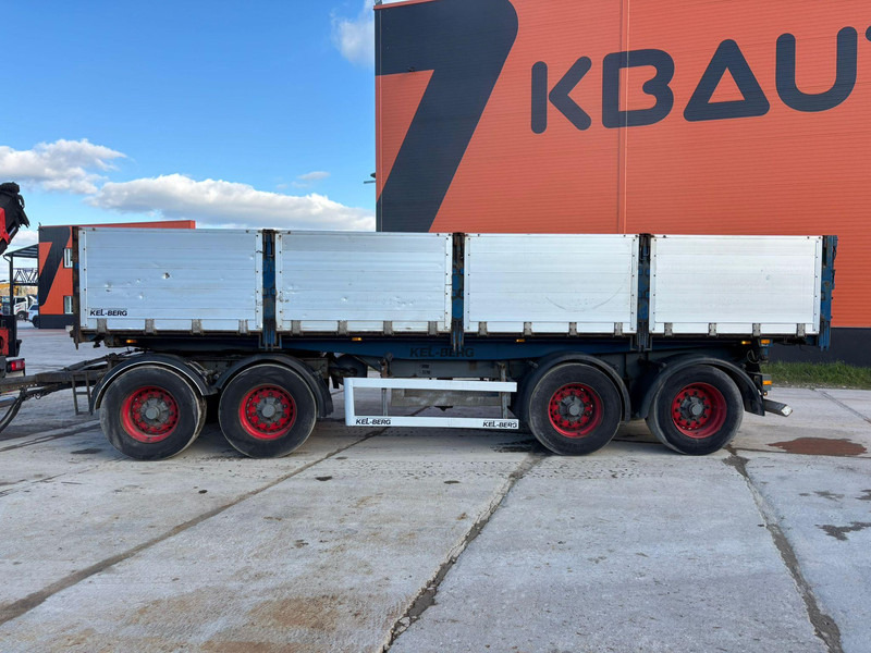 KEL-BERG D32B4 BPW AXLES / EXTENDABLE DRAWBAR / BOX L=7605 mm - Damperli römork: fotoğraf 4 KEL-BERG D32B4 BPW AXLES / EXTENDABLE DRAWBAR / BOX L=7605 mm - Damperli römork: fotoğraf 4