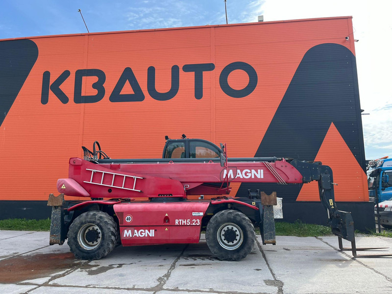 MAGNI RTH 5.23 FORKS / BUCKET / BASKET / WINCH / BOOM - Teleskopik yükleyici: fotoğraf 5 MAGNI RTH 5.23 FORKS / BUCKET / BASKET / WINCH / BOOM - Teleskopik yükleyici: fotoğraf 5
