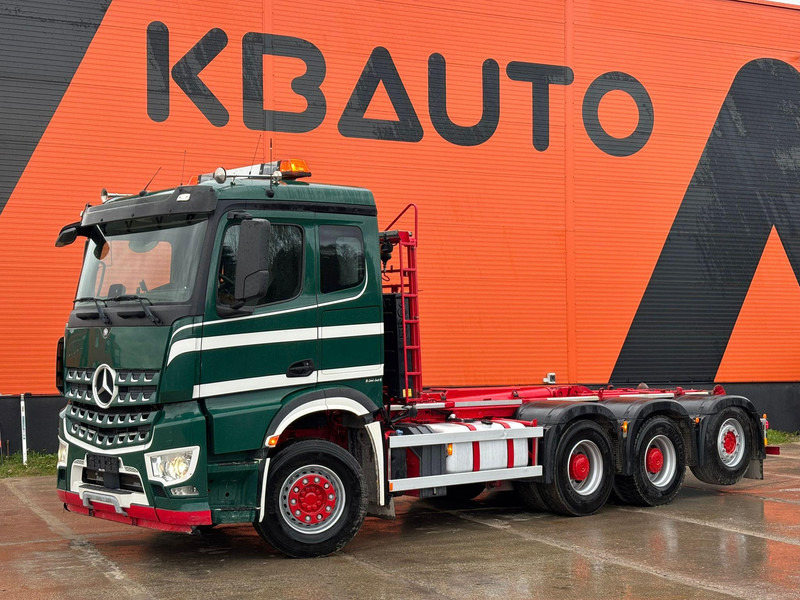 Mercedes-Benz Arocs 3251 8x4*4 JOAB L24 - 24 ton / L=5800 mm - Kancalı yükleyici kamyon: fotoğraf 1 Mercedes-Benz Arocs 3251 8x4*4 JOAB L24 - 24 ton / L=5800 mm - Kancalı yükleyici kamyon: fotoğraf 1