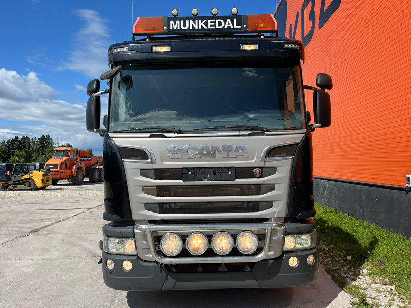 Scania G 440 6x2*4 PK22002 + JIB / PALFINGER 20 ton / L=5000 mm - Kancalı yükleyici kamyon, Vinçli kamyon: fotoğraf 3 Scania G 440 6x2*4 PK22002 + JIB / PALFINGER 20 ton / L=5000 mm - Kancalı yükleyici kamyon, Vinçli kamyon: fotoğraf 3
