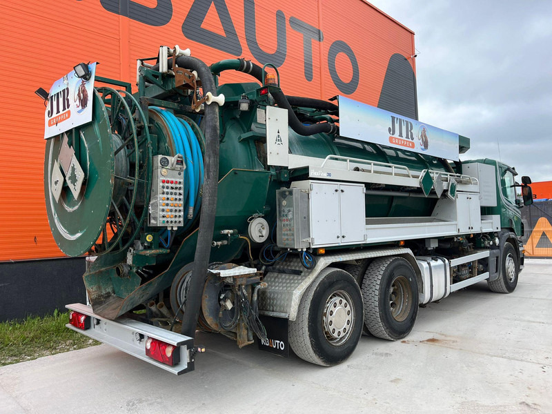 Scania P 360 6x2*4 Larsen A/S TANK 10000 l / VACUUM Vacustar W1300R / PRESSURE Uraca F716 - Vidanjör: fotoğraf 5 Scania P 360 6x2*4 Larsen A/S TANK 10000 l / VACUUM Vacustar W1300R / PRESSURE Uraca F716 - Vidanjör: fotoğraf 5
