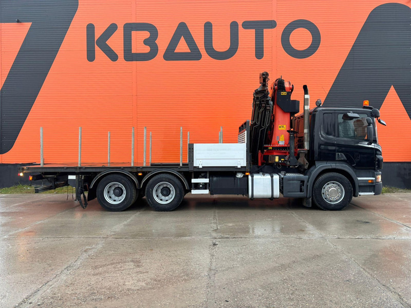 Scania P 380 6x2 PK 44002 + WINCH / PLATFORM L=6090 mm - Sal/ Açık kasa kamyon, Vinçli kamyon: fotoğraf 5 Scania P 380 6x2 PK 44002 + WINCH / PLATFORM L=6090 mm - Sal/ Açık kasa kamyon, Vinçli kamyon: fotoğraf 5