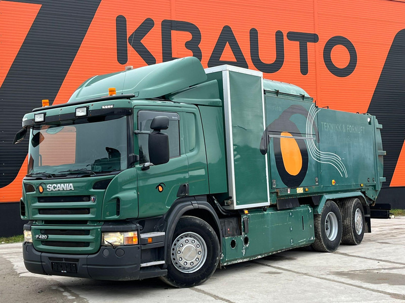 Scania P 420 6x2*4 DISAB EN VAC 12,5 m3 - Vidanjör: fotoğraf 1 Scania P 420 6x2*4 DISAB EN VAC 12,5 m3 - Vidanjör: fotoğraf 1